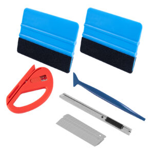 Good Quality Plastic Razor Blade Scraper with Pad Handle Glass Dirt Removal Scraper Tool