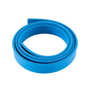 Soft Blue Rubber Blade Roll for Industrial Stainless Steel Swivel Window Cleaning Squeegee