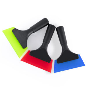 Best Quality Blue Flexible Felt Squeegee Car Wrap Tool Graphic Decal Scraper Applicator Tool Scraper