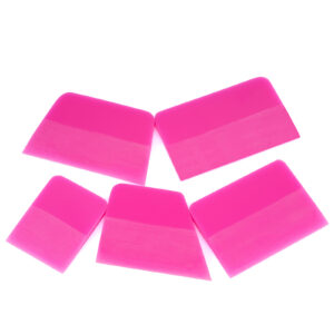 كبيرة المطاط الوردي PPF ممسحة طقم