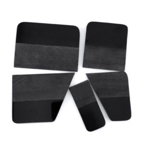 Black Rubber PPF Squeegee kit