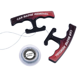 Car Emblem Removal Tool Kit Cleaning Vinyl Graphic Removal Tool Auto Badge Decal Sticker Remover for Vehicle Logo & Trim Removal